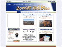 Tablet Screenshot of bowserandblue.com
